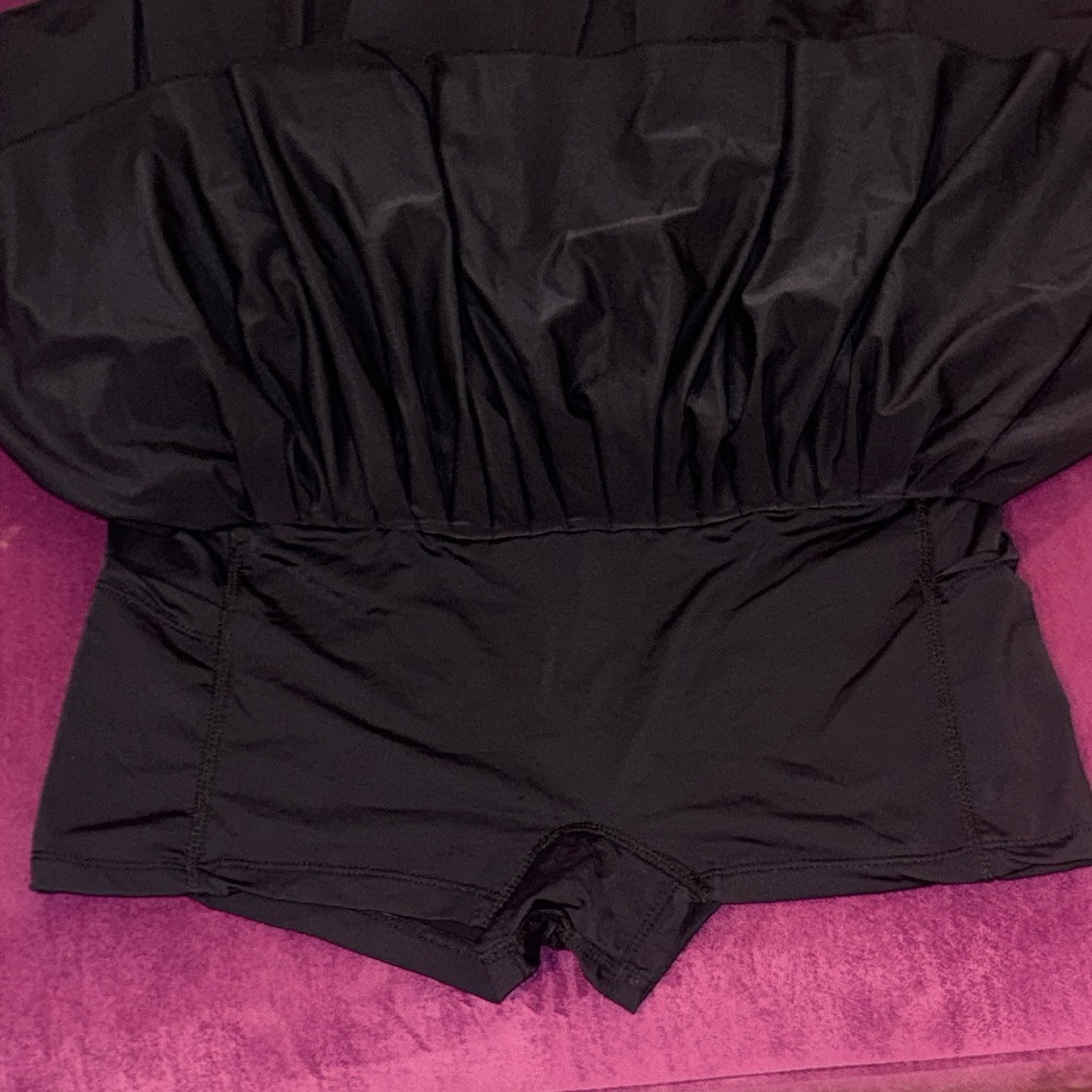 Suzette Sport Women’s Black Sports Mini Skirt built in bloomers pockets Medium - Picture 5 of 8